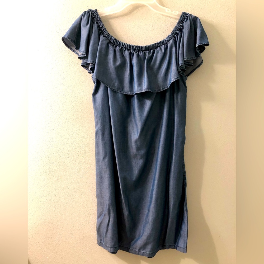 Tommy Bahama top, blue, medium